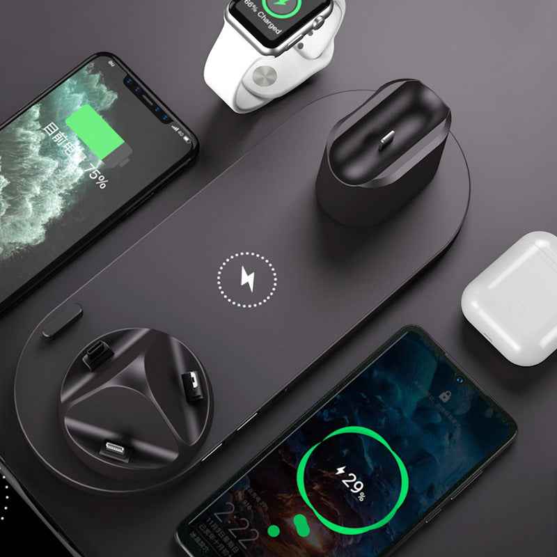 6 in 1 Wireless Charging Dock for iPhone & Watch
