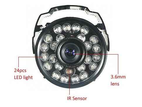 Secure Your Space with Our Versatile HD Surveillance Camera for Indoor and Outdoor Monitoring