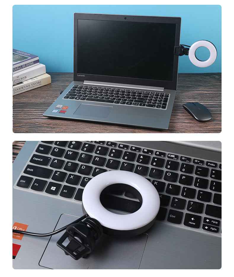 Video Conference Fill Light with Phone Holder