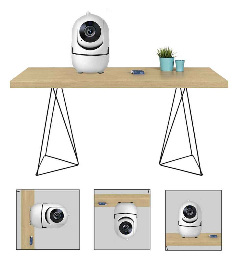 WiFi IP Security Camera: 1080P HD Indoor Monitoring with Night Vision & Two-Way Audio