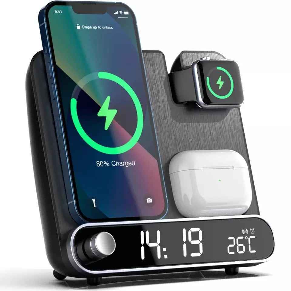 Wireless Charging Alarm Clock: Your All-in-One Solution for Time and Power