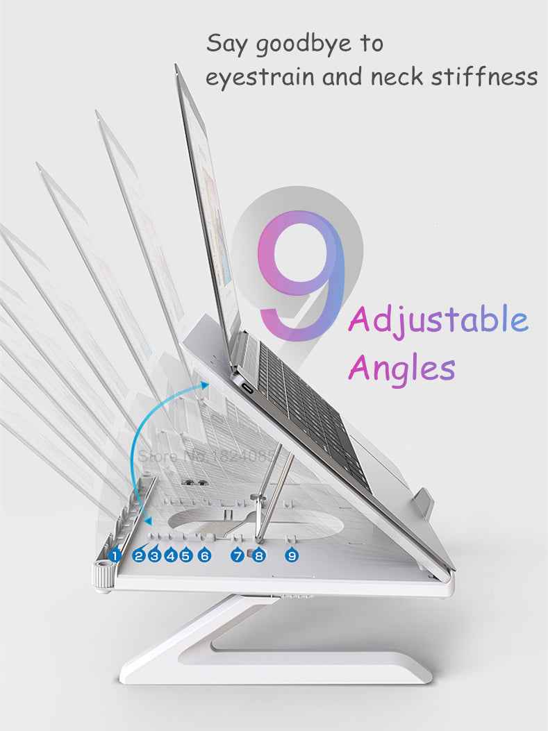 Adjustable Laptop Stand - Elevate Your Workspace Comfortably
