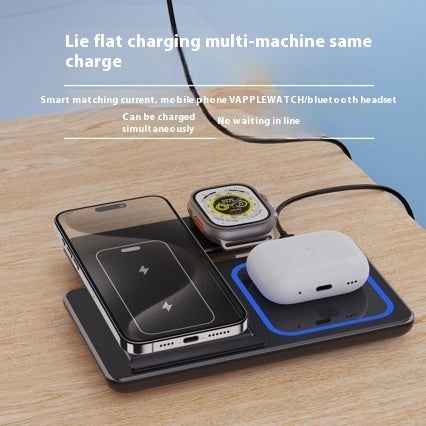 15W 3 in 1 Wireless Charger Stand for Phone & AirPods