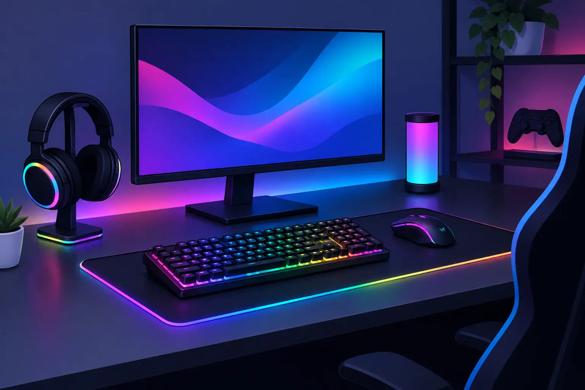 RGB Gaming Desk Accessories That Earn Their Space