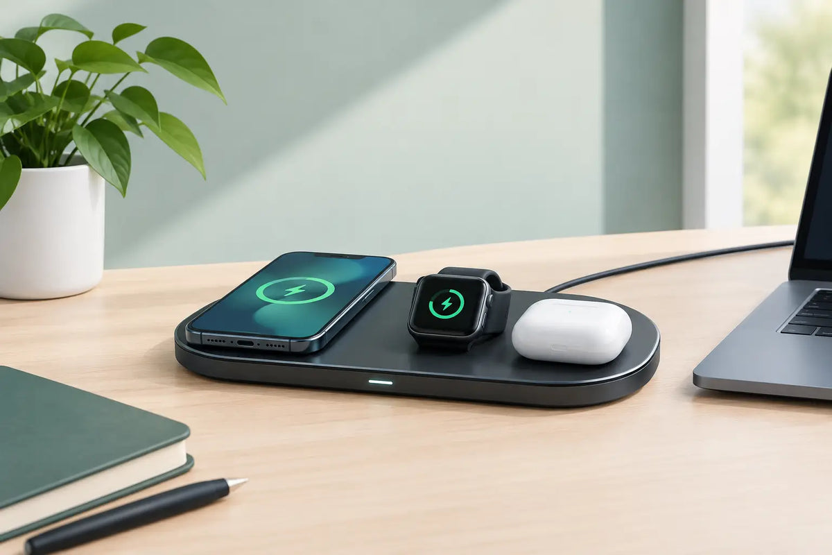 Wireless Charging Station for a Cleaner Setup