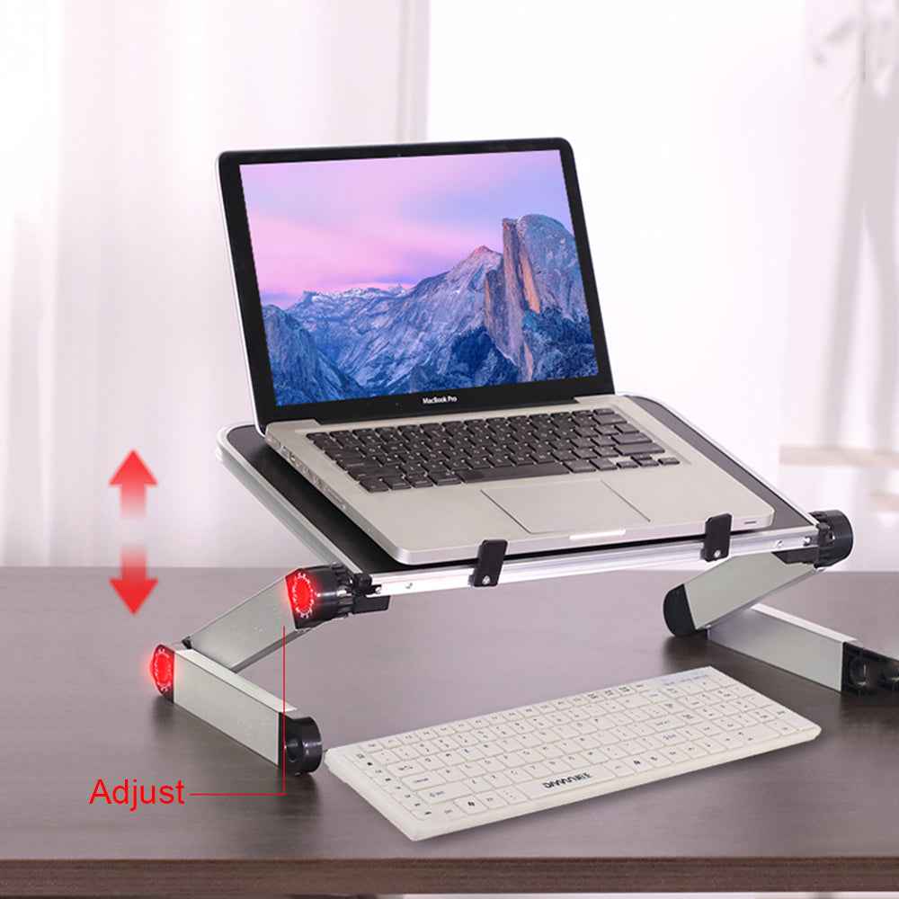 Enhance Your Comfort with the Foldable Ergonomic Laptop Stand