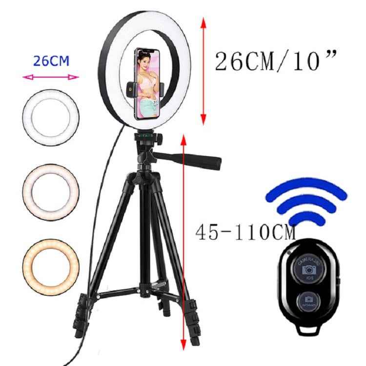 LED Selfie Ring Light Tripod for Makeup &amp; Photos