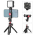 Vlog Selfie Stick with Fill Light Bracket