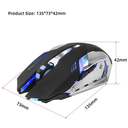 HXSJ Wireless Gaming Mouse - Elevate Your Gaming and Work Experience