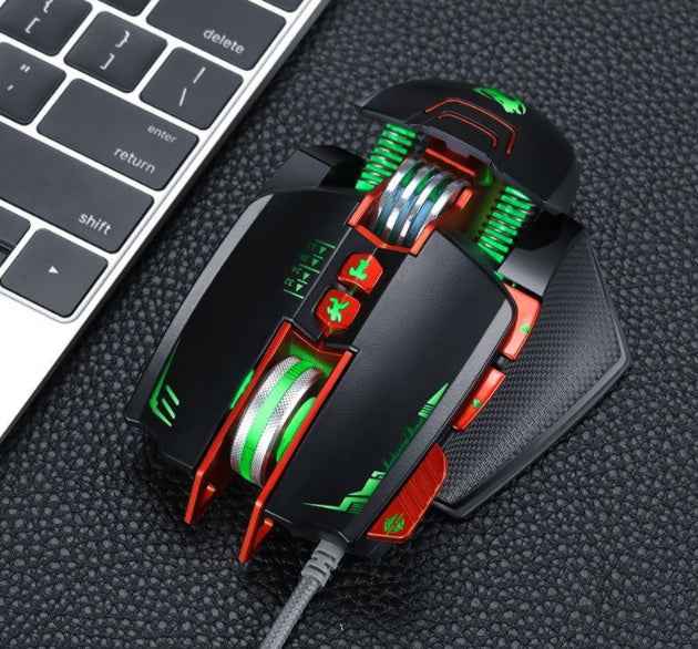 Elevate Your Gaming Experience with the Thunder Wolf V9 Gaming Mouse