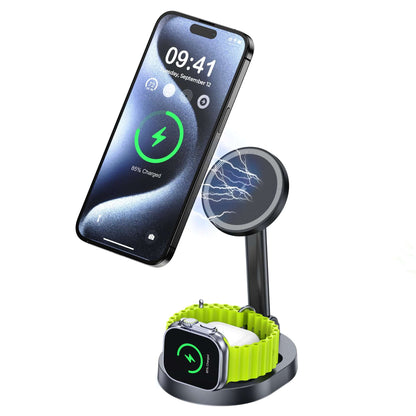 Magnetic 3-in-1 Wireless Charging Stand