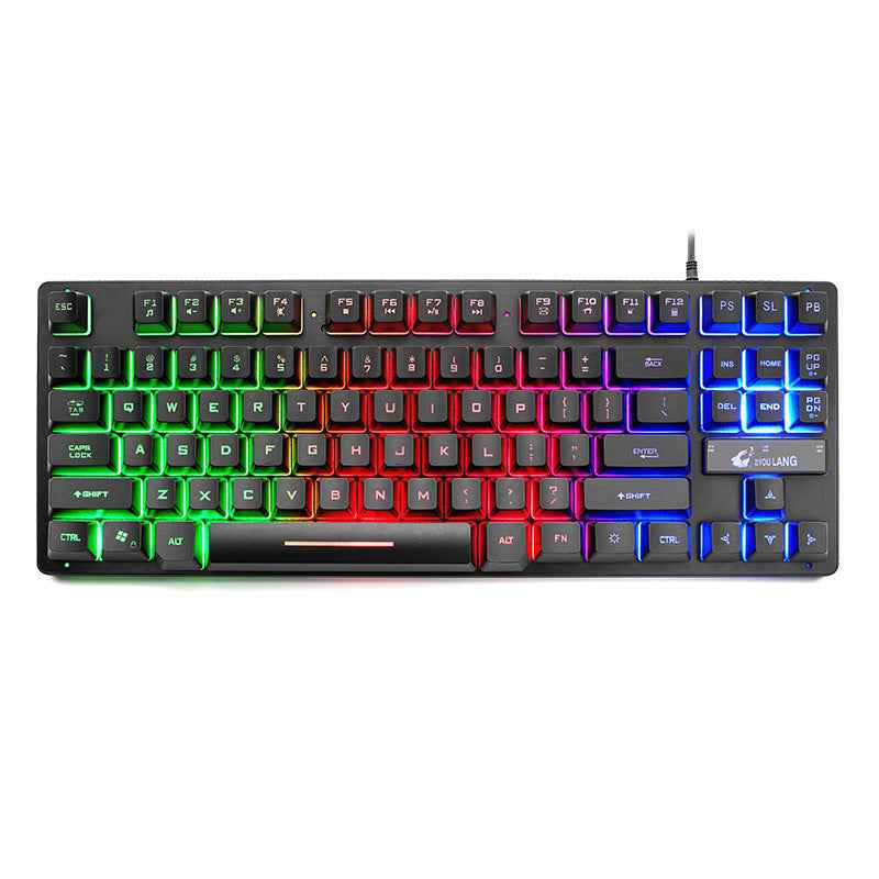 Compact Mechanical Gaming Keyboard - Elevate Your Typing Experience Anywhere