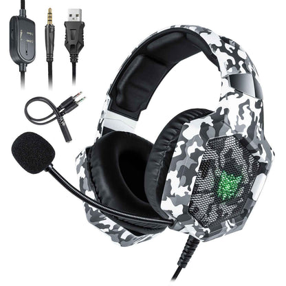 ONIKUMA K8 Gaming Headset - Wired Over-Ear Headphones