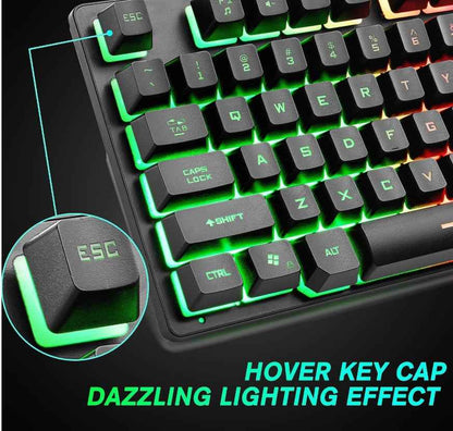 Compact Mechanical Gaming Keyboard - Elevate Your Typing Experience Anywhere