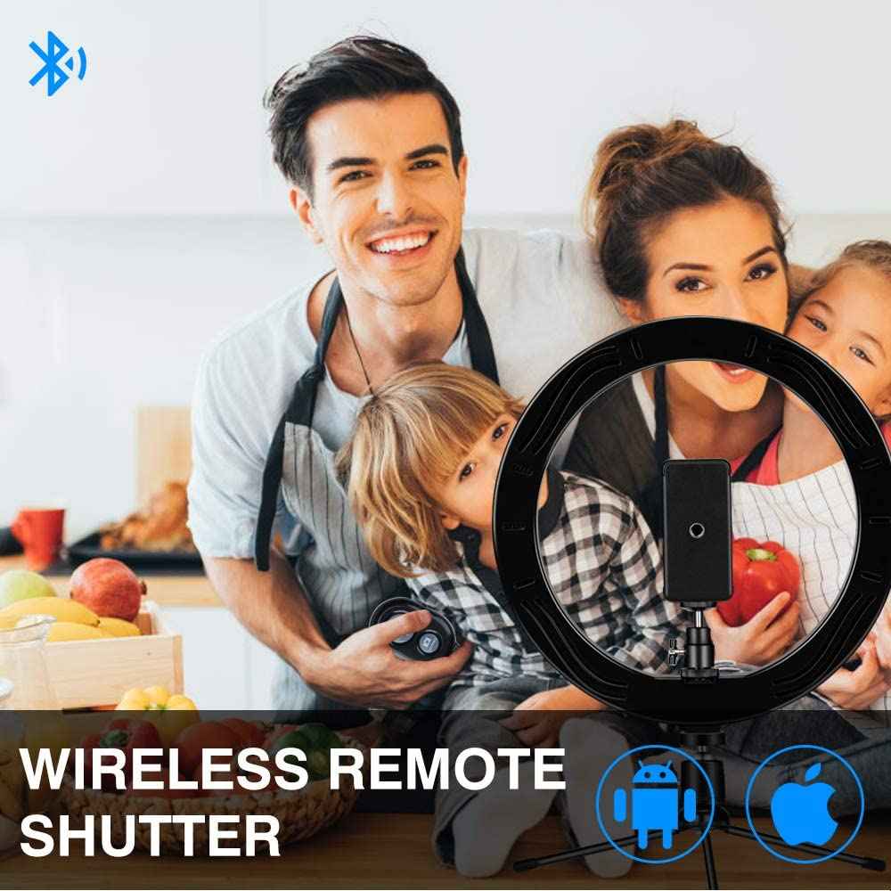 Transform Your Content with the 10-Inch LED Ring Light for Perfect Selfies and Streaming