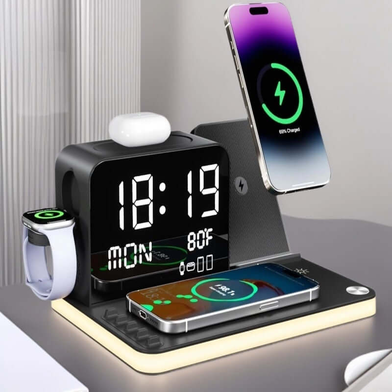 Wireless Charging Dock Station - 7-in-1 Fast Charger