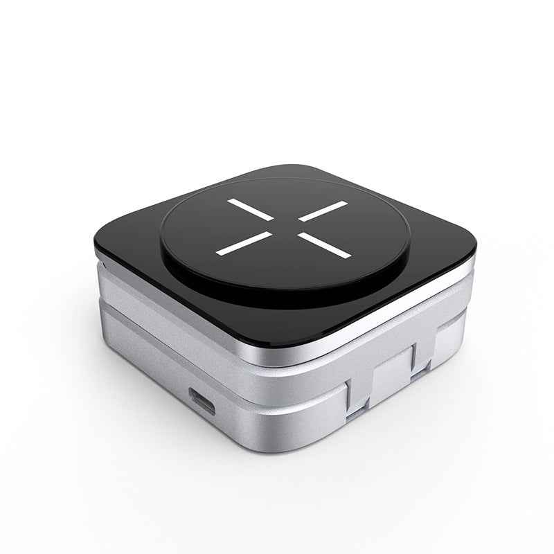 Experience Convenience with the Foldable Wireless Charger Station - 3 in 1 Solution