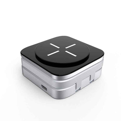 Experience Convenience with the Foldable Wireless Charger Station - 3 in 1 Solution
