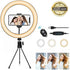 Transform Your Content with the 10-Inch LED Ring Light for Perfect Selfies and Streaming
