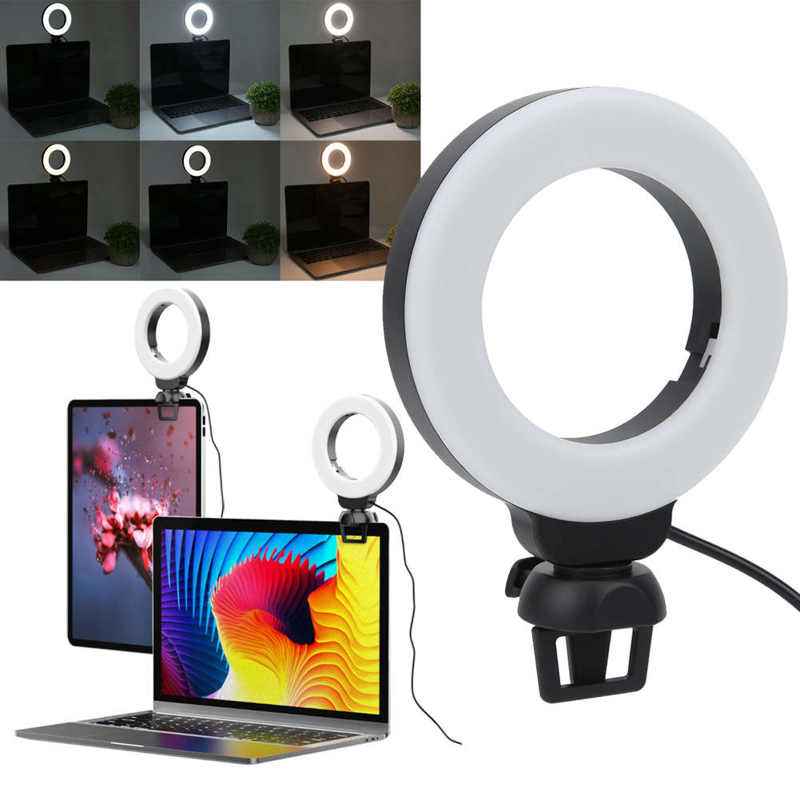 Video Conference Fill Light with Phone Holder