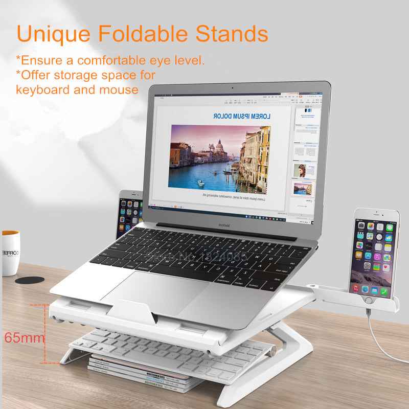 Adjustable Laptop Stand - Elevate Your Workspace Comfortably