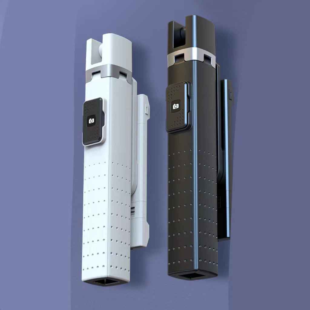 Bluetooth Selfie Stick with Fill Light & Foldable Tripod Stand
