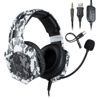 ONIKUMA K8 Gaming Headset - Wired Over-Ear Headphones