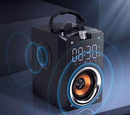 Portable Bluetooth Speaker with Remote: Ultimate Outdoor Music Experience