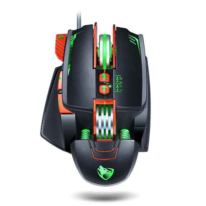 Elevate Your Gaming Experience with the Thunder Wolf V9 Gaming Mouse