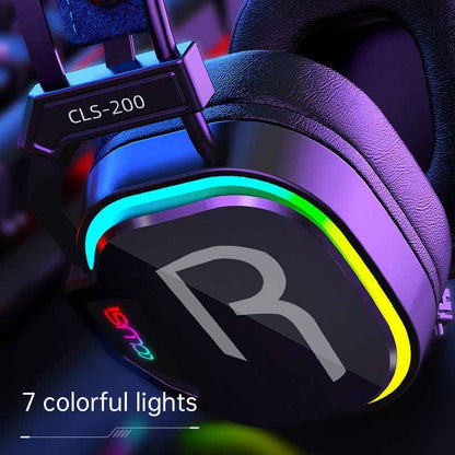 Immersive Gaming Headset: Wired USB Headphones with 7.1 Surround Sound &amp; Microphone