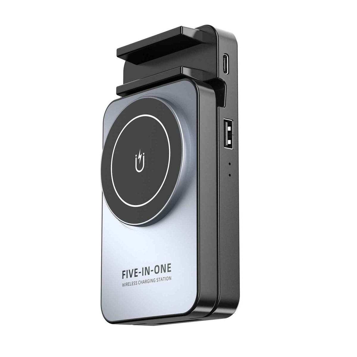 5 in 1 Wireless Charging Station with Magnetic Holder