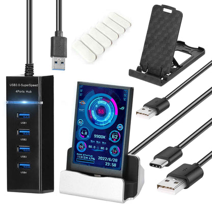 Boost Your Productivity with the Compact 3.5 Inch USB Monitor