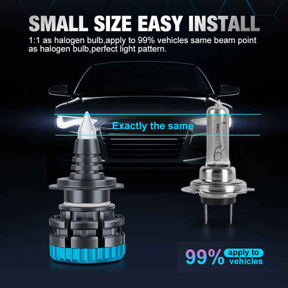Car Headlight Bulbs H7 H11 9005 9006 6000K