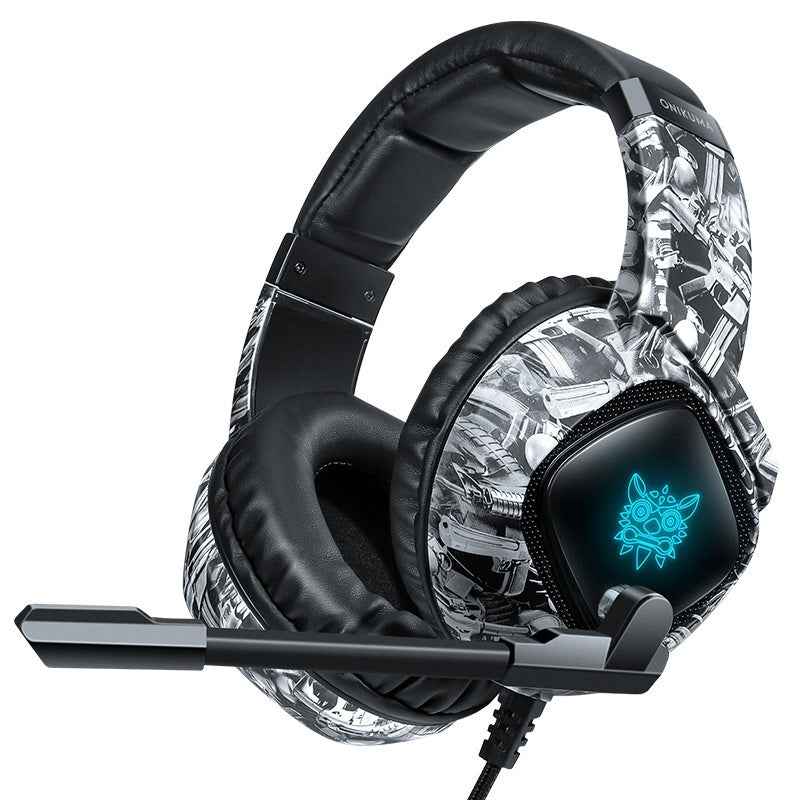 RGB Gaming Headset with Bass &amp; Microphone