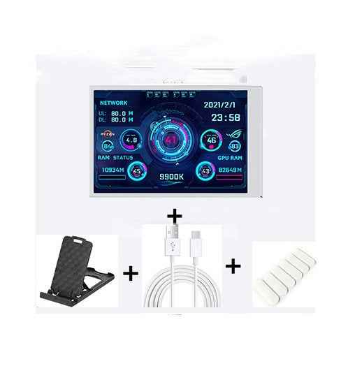 Boost Your Productivity with the Compact 3.5 Inch USB Monitor