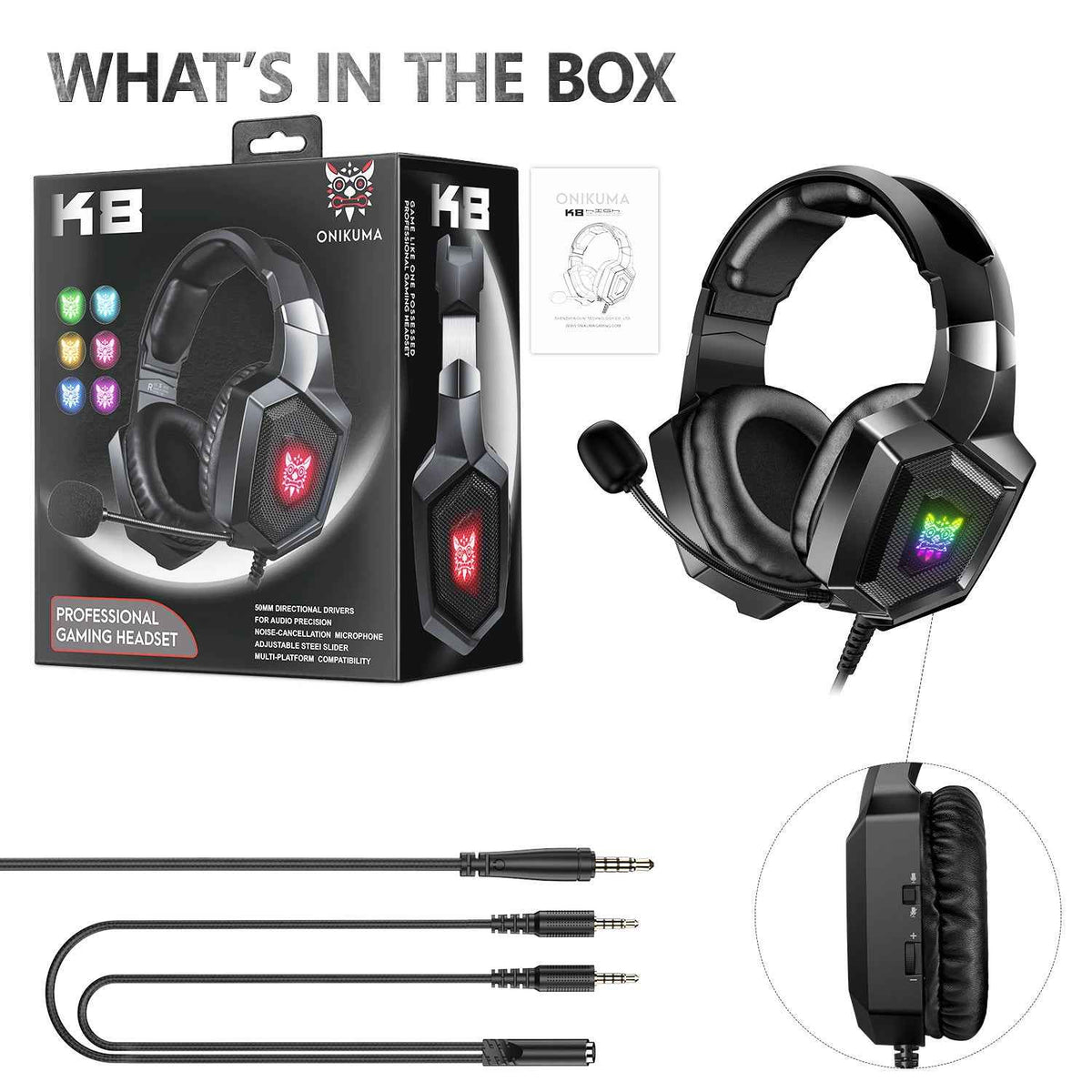 Creative Illuminated Headset For Home Gaming